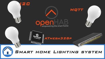 DIY Home automation lights (openHAB, Arduino, MQTT & I2C)