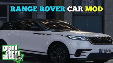 HOW TO INSTALL RANGE ROVER VELAR IN GTA 5 | RANGE ROVER CAR MOD | GTA 5 MODS 2025 | TUTORIAL
