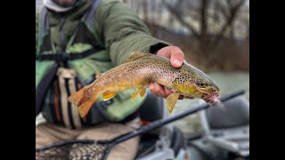 George Daniel Chats about Euro Jigging Streamers in Central PA