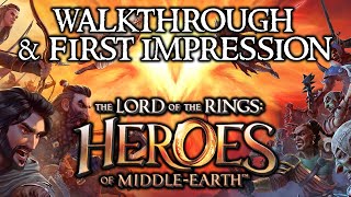 Lotr: Heroes of Middle Earth - Walkthrough and First Impressions screenshot 4