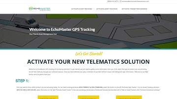 How to Activate your EchoMaster Fleet Solutions GPS Tracking Device