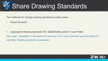 ZW3D 2D Sheet Tutorial - Style Manager