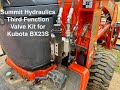 Summit Hydraulics Third Function Valve Kit :Review and Install Tips