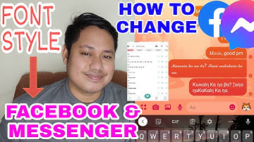 HOW TO CHANGE FONT STYLE ON MESSENGER CHAT AND FACEBOOK POSTS AND COMMENTS 2022? PAANO PALITAN?