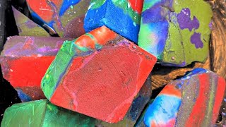 8 Vibrant - Soft- Dusty Gym Chalk Blocks | ASMR screenshot 2