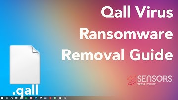 Qall Virus Ransomware [.qall Files] Remove & Restore Data [Free Fix]