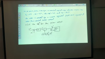 Lecture 21 - Electric Drive Systems - CH7D: Vector Control of Induction Machine