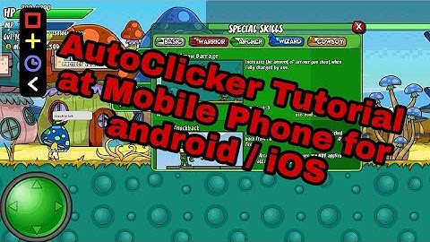 helmet heroes AutoClicker tutorial for mobile phone Android / iOS