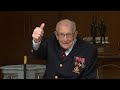 Captain Tom Moore made a Colonel on his 100th birthday