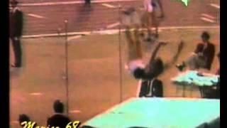 Mexico 1968 High Jump Final Fosbury 2.24M Ed Charuters 2.22M.wmv