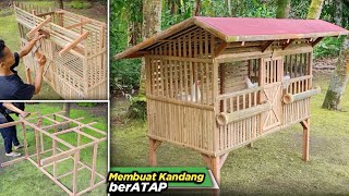 MAKE A CHICKEN CAGE to put it outdoors