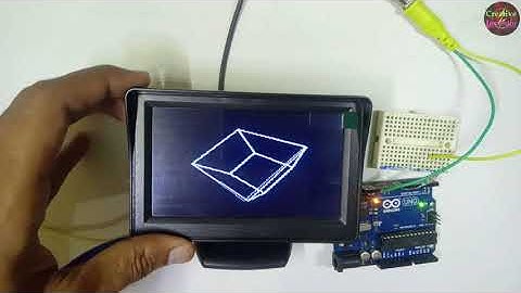 Arduino TV Out, How To Make TV using Arduino at home | Analog Video Output From Arduino, Video Out