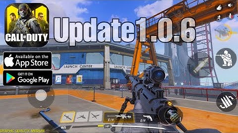 Call of Duty Mobile Update 1.0.6 Gameplay ( Available on ios/android)