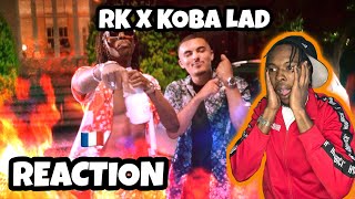 AMERICAN REACTS TO FRENCH RAP! RK - AQUA Ft. Koba LaD (Clip officiel)