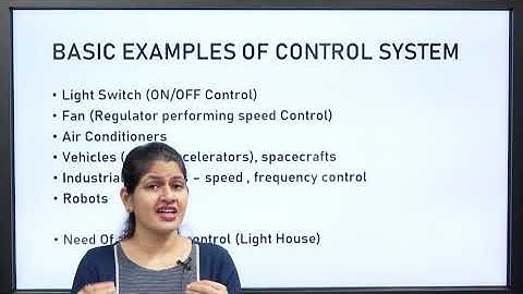 Control Systems , Introduction to Control System  | AKTU Digital Education