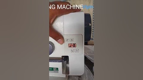 zoje machine speed lock and reset program. #vipin#sewing #machine #service