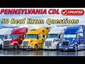 2026 Pennsylvania CDL Practice Test - 50 Must-Know Questions