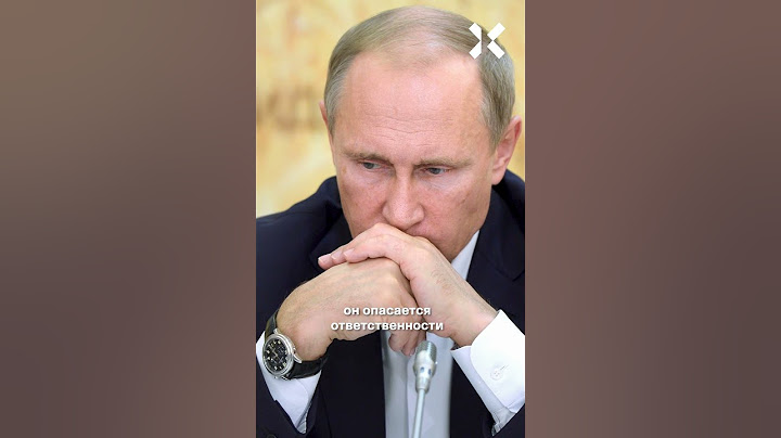 Осечкин: Путин хочет остаться безнаказанным — выйти сухим из воды