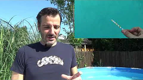 Wie sehen Senfalgen im Pool aus?