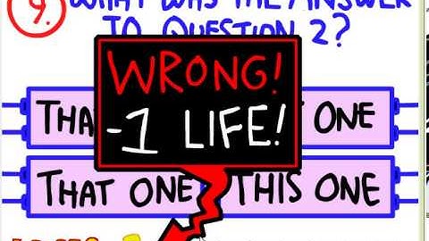 the impossible quiz part1 this game is stupid!