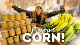 Preserving a Years Worth of Homegrown Corn