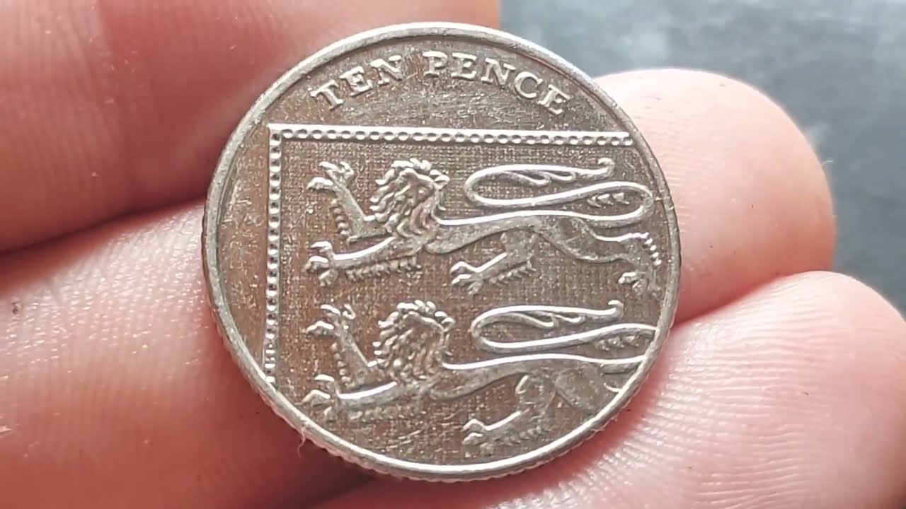 イギリス 10ペンス 硬貨 2016年 UK 2016 TEN PENCE Coin VALUE + REVIEW Queen Elizabeth II