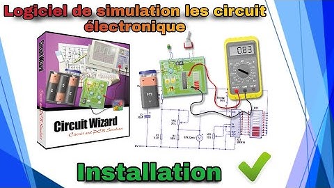 تثبيت برنامج محاكاة دوائر إلكترونية في الحاسوب Circuit Wizard.