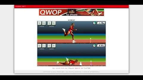 QWOP First Gameplay