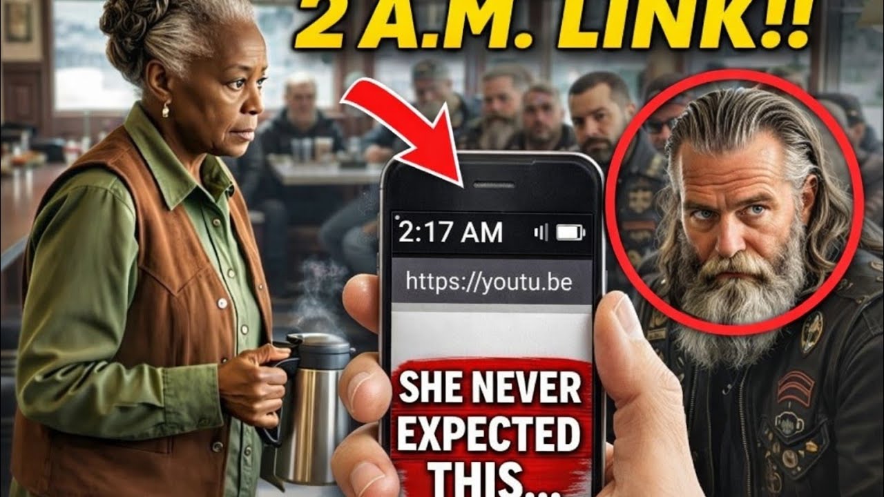 He Sent Her a Link at 2 A.M… What She Discovered 😢Kind Old Lady Shelters 15 Bikers in a Snowstorm