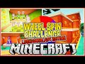 Minecraft Wheel Spin Challenge! (Lizzie Edition)