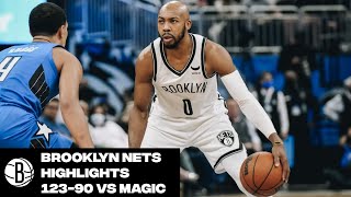 Brooklyn Nets Highlights vs. Orlando Magic | 11\/10\/21