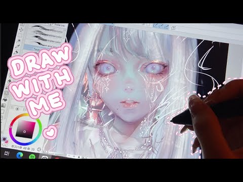 (clip studio paint) draw with me // oc - YouTube