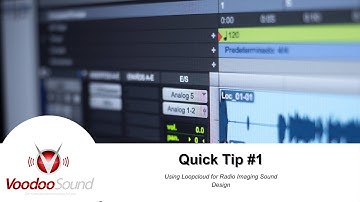 Quick Tip: Using Loopcloud for Radio Imaging Sound Design