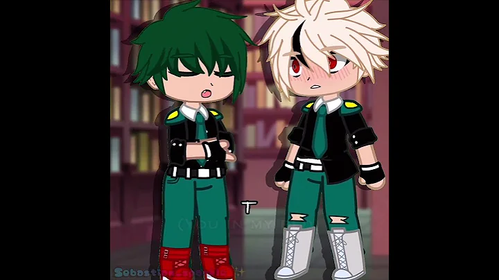 Meaning of the song 🎵 II Deku ver. 💚 II #gachaclub #myheroacadmia #deku #bakudeku #bakugou #cute