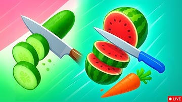 Perfect slices fruit cutting 3d game 🎯#Perfectslices