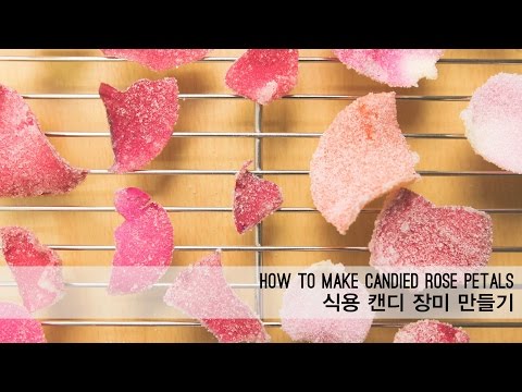 [밀가루 전쟁] Candy Rose Petal - 식용 캔디 장미