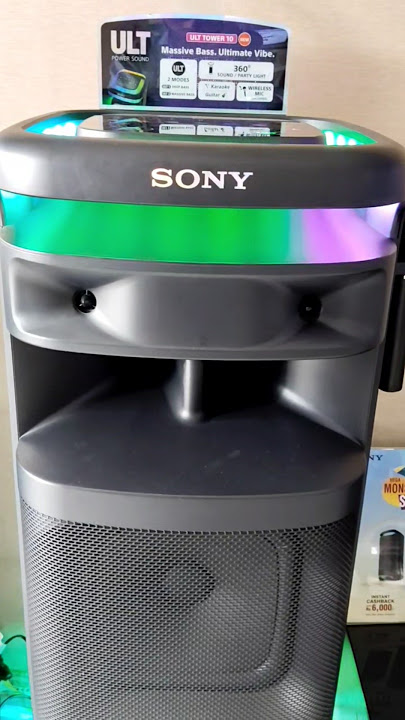 Sony ULT Tower 10 Review #sony #ultimate #bass #shorts
