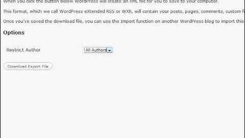 How to Import, Export, Using Tools Section on WordPress - Brief Explanation of Tools