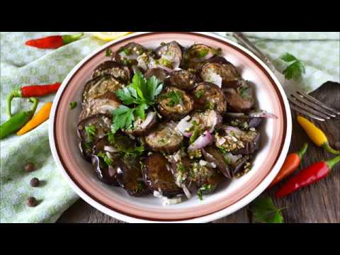 Vidéo: Salade D'aubergines à L'aneth Et à L'ail