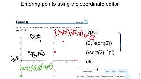 Domain and Range, plus entering ordered pairs on the graph editor in EMF