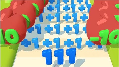 Number Run 3D - All Levels Gameplay (Android,iOS) Max Lvl 449 To 468 Part 22