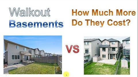 How Much More is a Walkout Basement?