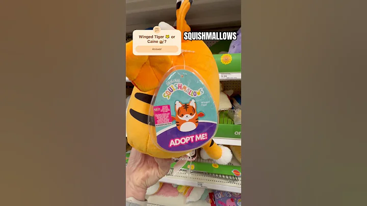 Winged Tiger or Caine Squishmallows❓#shorts #squishy #fyp #toys #squishmallows #plush #cute #kawaii