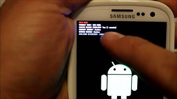 How to use Triangle Away app to reset the flash counter on the Galaxy S3