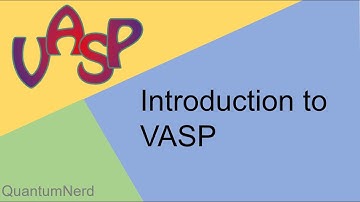 vasp tutorial: 0.1 introduction