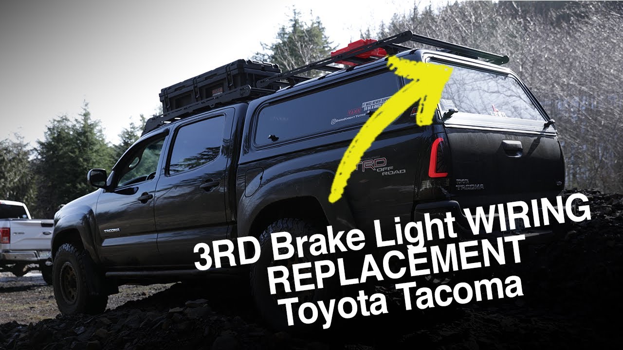 HOW TO Wire a Third Brake Light on a LEER CANOPY for TOYOTA