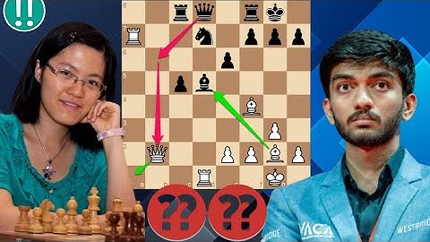 Online chess Performance By Gukesh D vs Hou Yifan #chess #chessgrandmaster #chesscom 