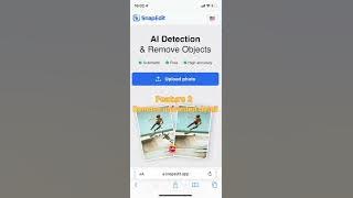 SnapEdit AI Detection, Remove and Erase Unwanted Objects From Your Photos Online!