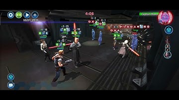 GAC 5v5 | Baylan vs Maz Kanata 75% dmg reduction pirates datacron | swgoh