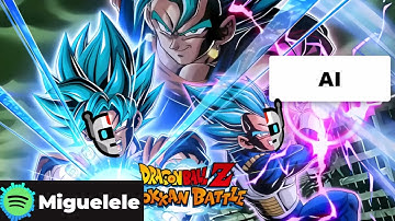 LR SSB Goku + SSB Vegeta Active Skill OST but it